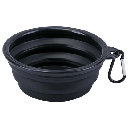 Portable Collapsible Pet Food Bowl