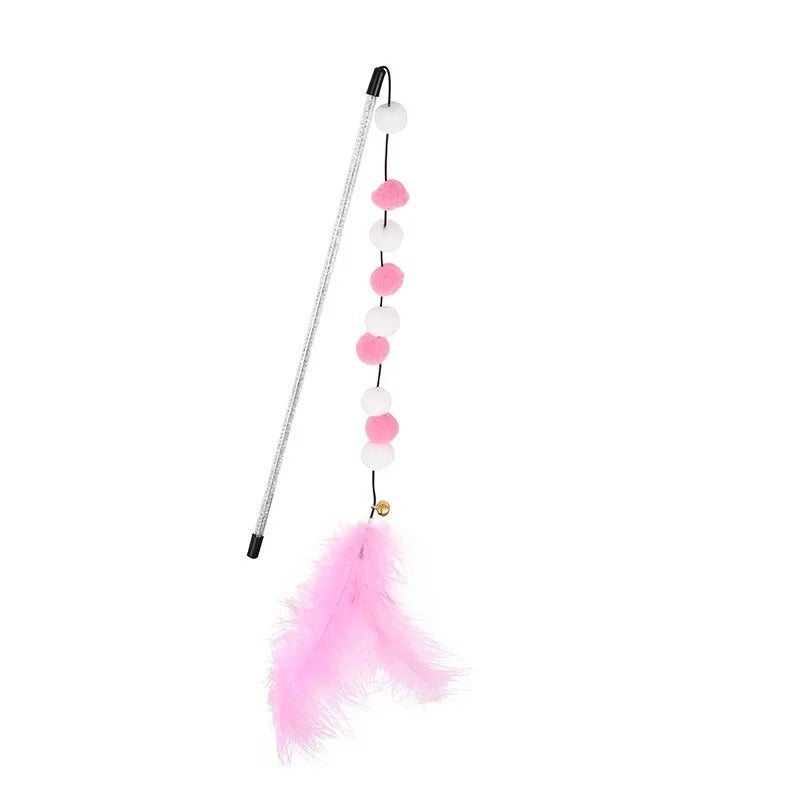 Colorful Cat Teaser Fun Toy