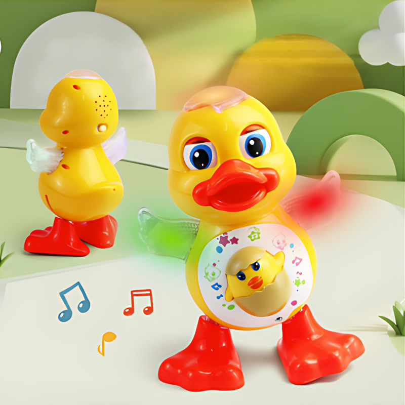 Cute Quacking Singing Duck Baby Toy