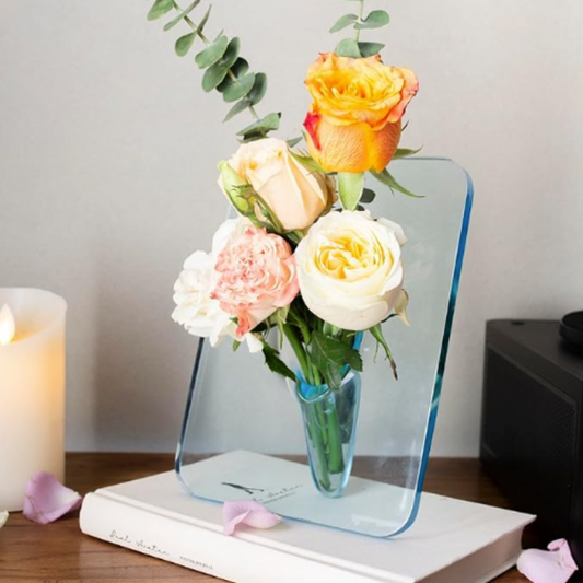 Colorful Floral Acrylic Decor - Befez