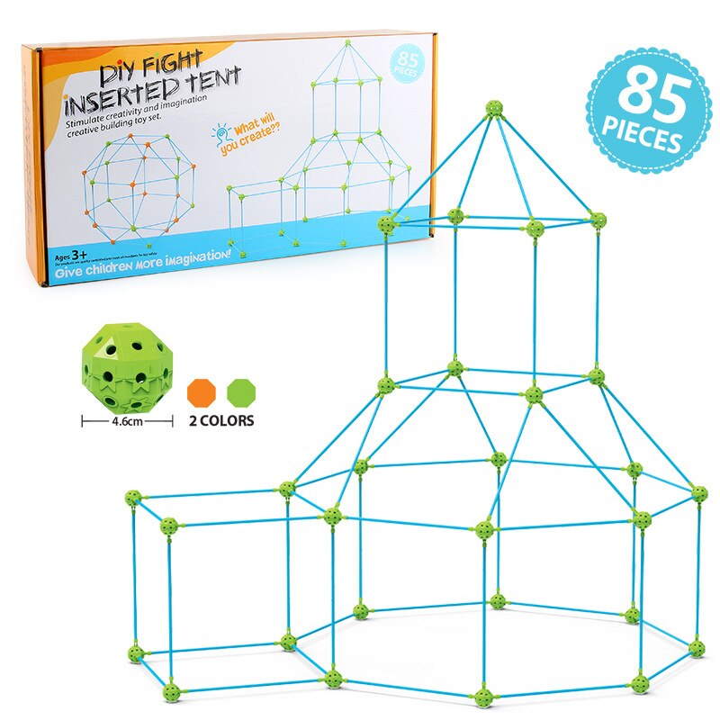 Befez Fun Play Tent Building Kit for Kids