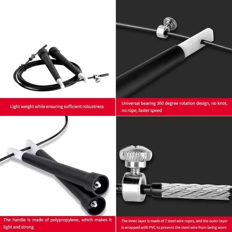 Befez | Premium Adjustable Jump Rope with Comfort Grip Handles