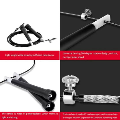 Befez | Premium Adjustable Jump Rope with Comfort Grip Handles