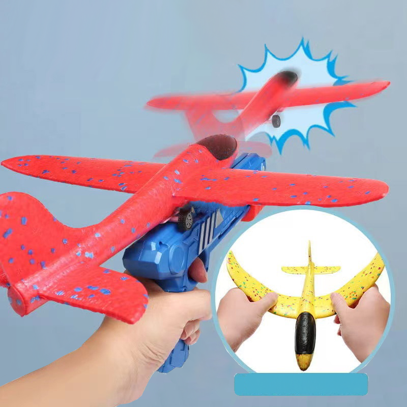 Fast Flying Airplane Launch Toy