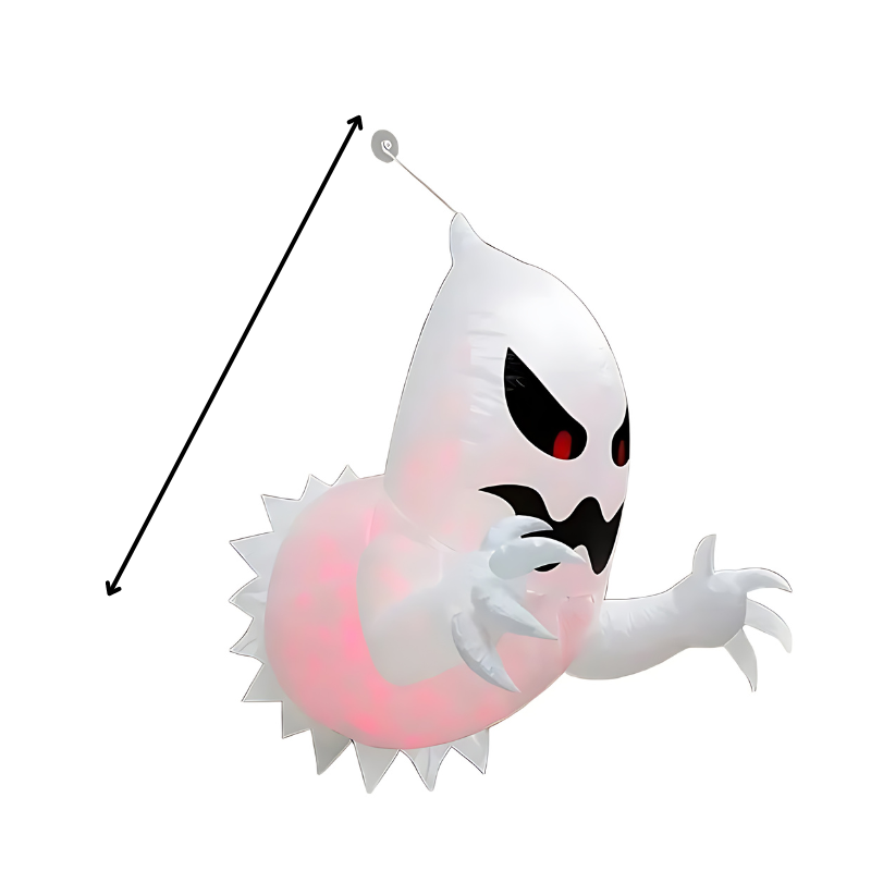Spooky Inflatable Ghost LED Decor