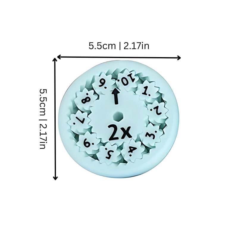 Fun Math Spin Toy