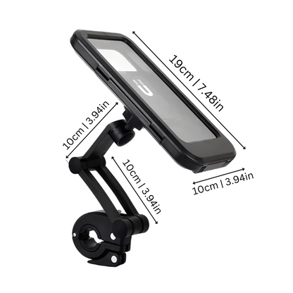 Waterproof Phone Mount for Bike - 360° Adjustable Holder