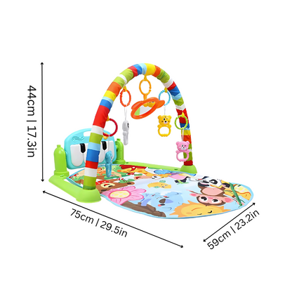Baby Music Playmat with Keyboard and Toys