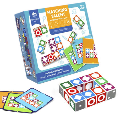 Brain Teaser Wooden Block Puzzle Game