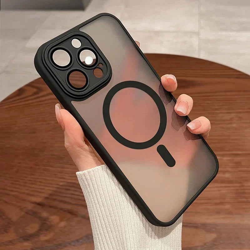 Tough Slim Magnetic Phone Case with Shockproof Magsafe Cover