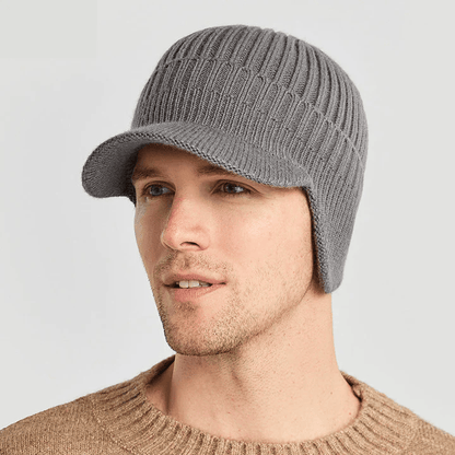 Warm Thermal Beanie with Ear Warmers