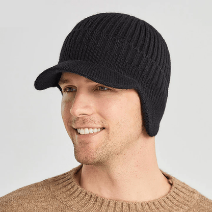 Warm Thermal Beanie with Ear Warmers