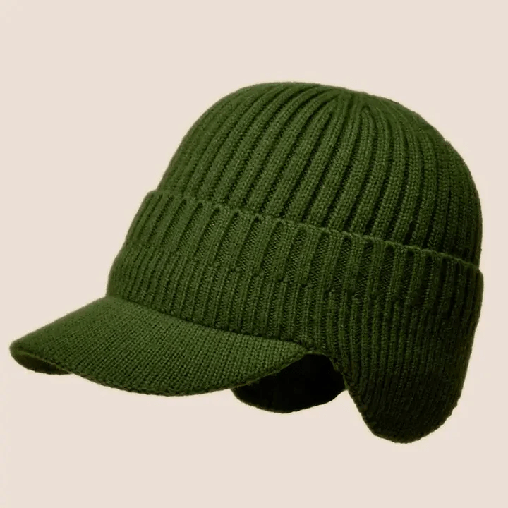 Warm Thermal Beanie with Ear Warmers