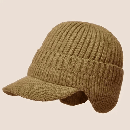 Warm Thermal Beanie with Ear Warmers