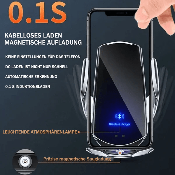 Fast Charge Phone Dock - Automatic Closing Charger