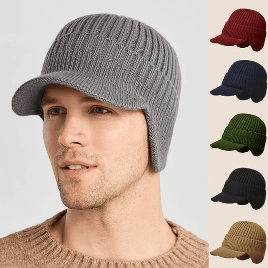 Warm Thermal Beanie with Ear Warmers - Befez