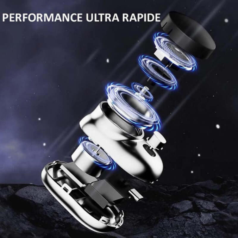 Compact Mens Rechargeable Razor