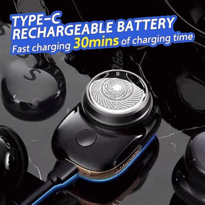Compact Mens Rechargeable Razor
