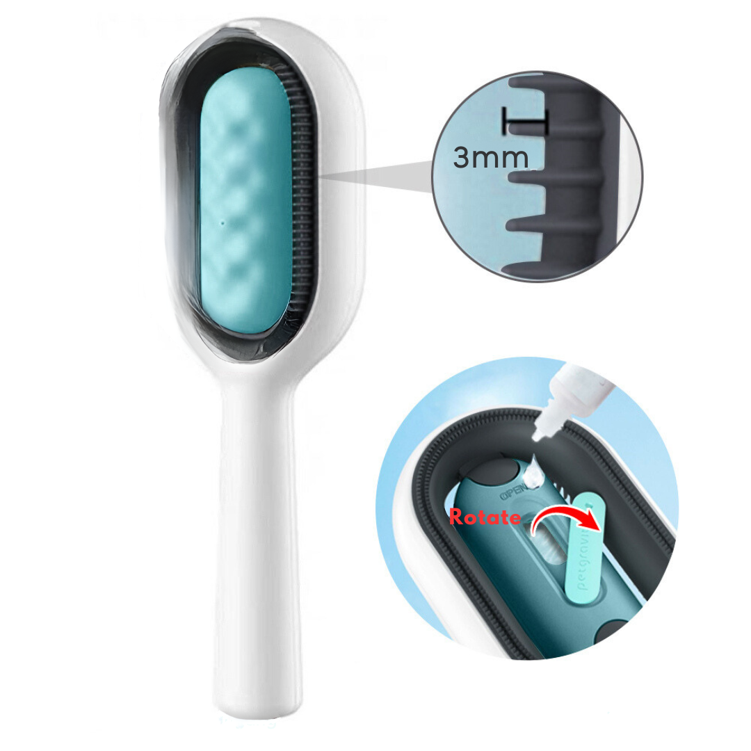 Gentle Pet Grooming Brush Tool