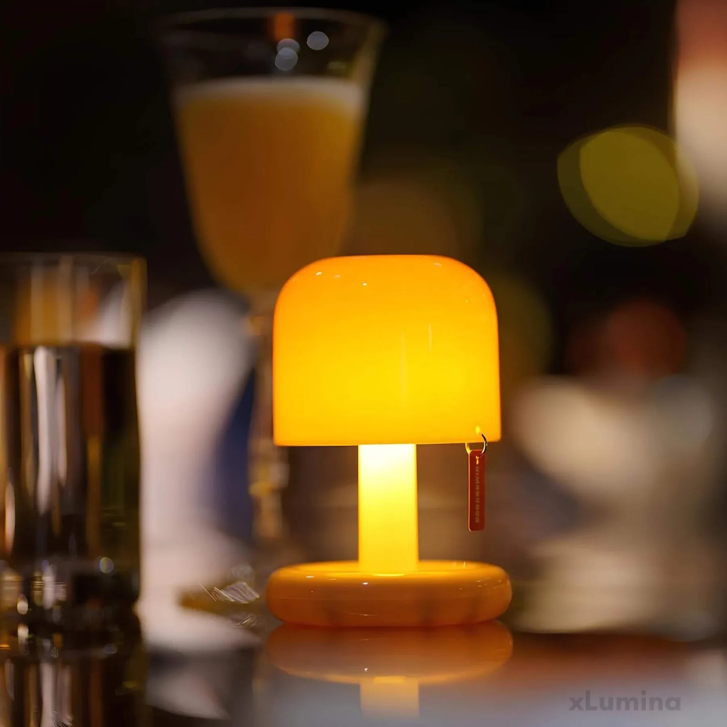 Warm Glow Bedroom Table Lamp