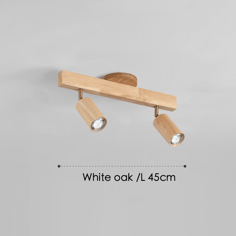 Rustic Wood Pendant Light Adjustable Ceiling Lamp