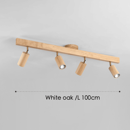 Rustic Wood Pendant Light Adjustable Ceiling Lamp