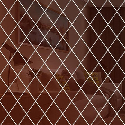 Modern 3D Wall Mirror Decals