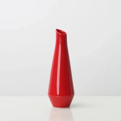 Stylish White Ceramic Decorative Vase