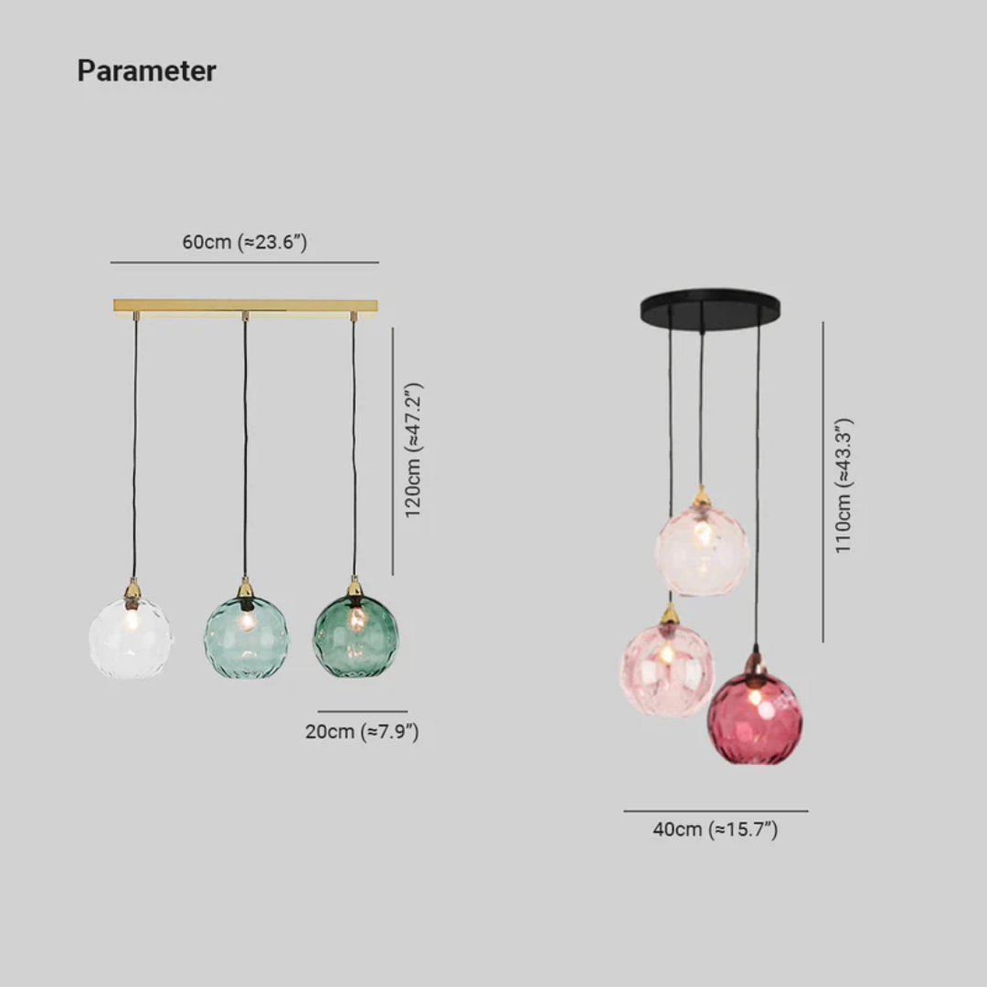 Stylish 3-Light Pendant Lighting Fixture