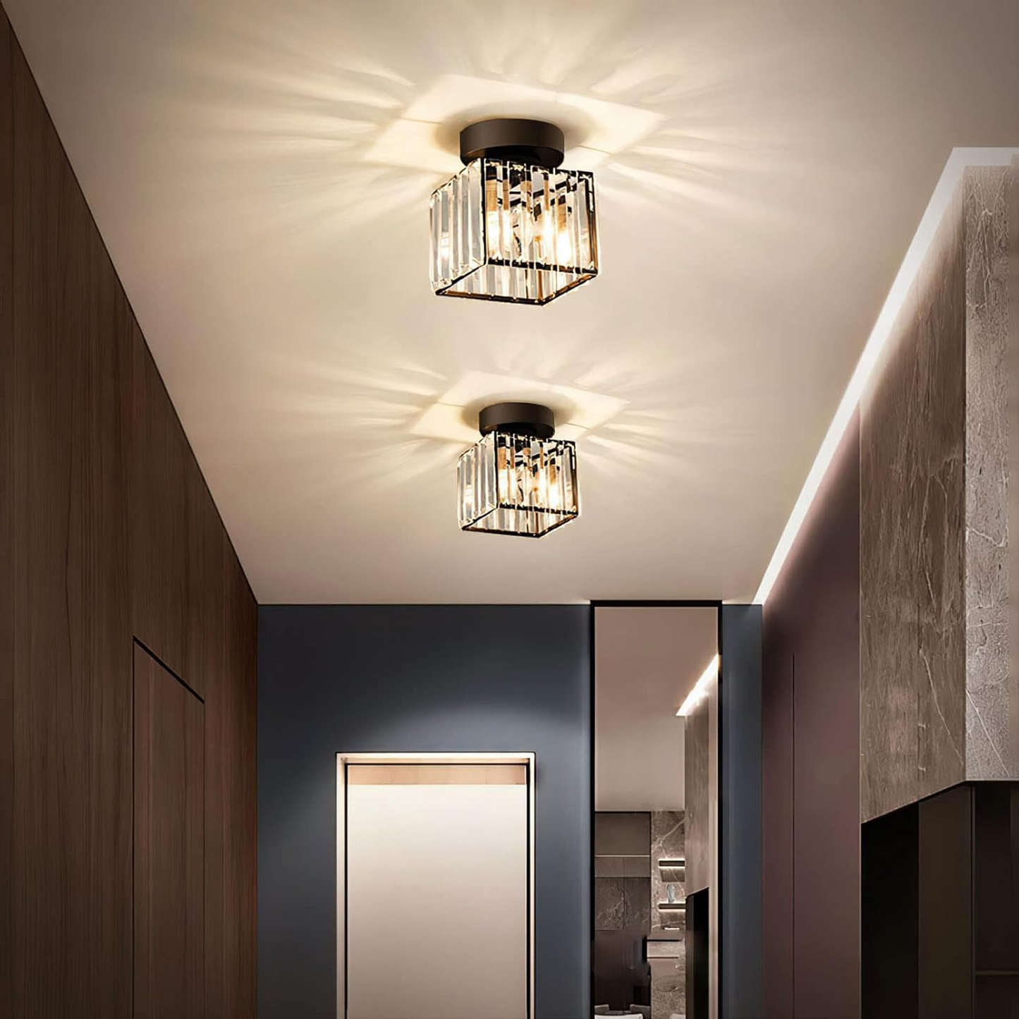 Luxurious Glass Pendant Light