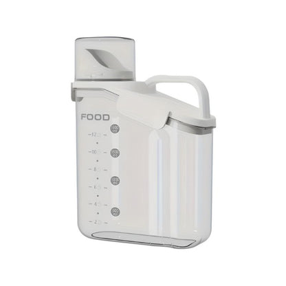 Airtight Pet Food Storage with Measuring Cup