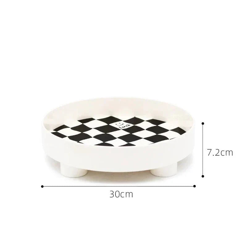 Simple Black Chess Board Storage Box