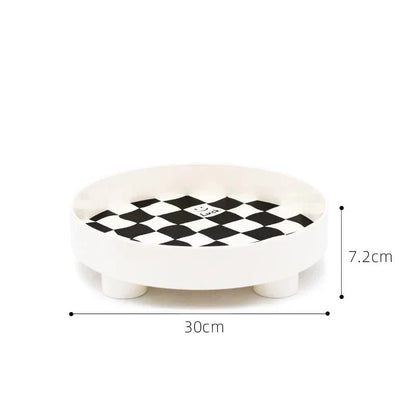 Simple Black Chess Board Storage Box