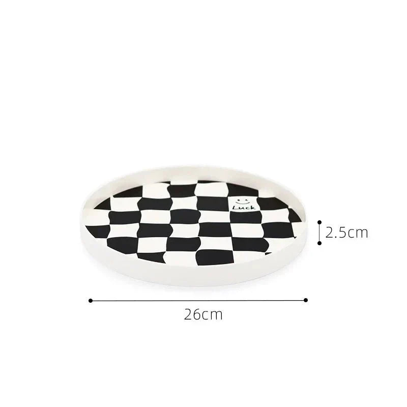 Simple Black Chess Board Storage Box