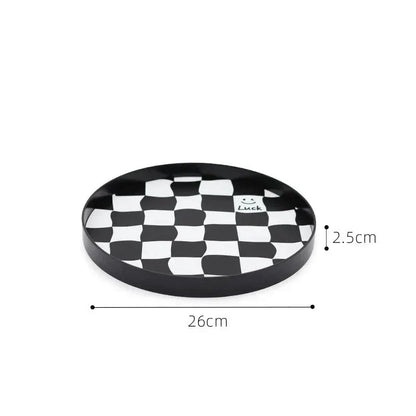 Simple Black Chess Board Storage Box - Befez