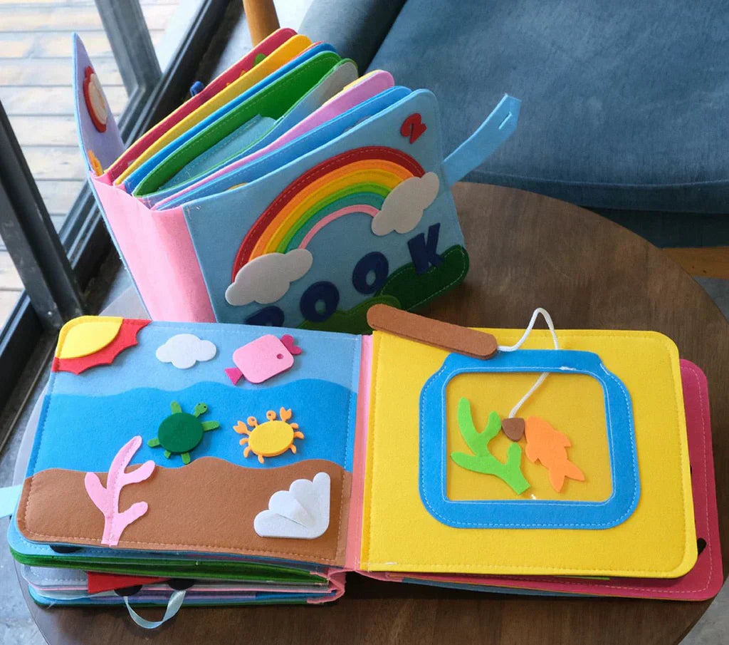 Interactive Fun Learning Book for Kids