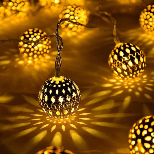 Colorful Outdoor Solar Powered String Lights - Befez