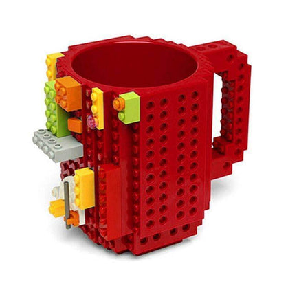 Stackable Brick Design Coffee Mug