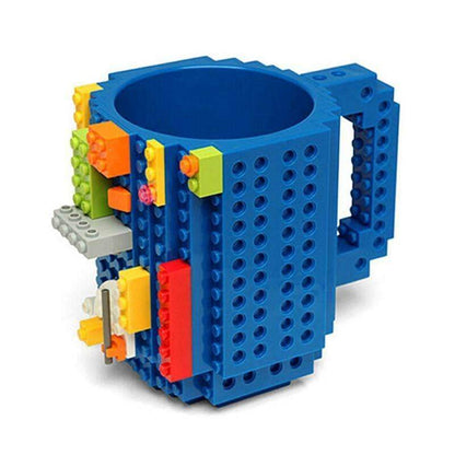 Stackable Brick Design Coffee Mug