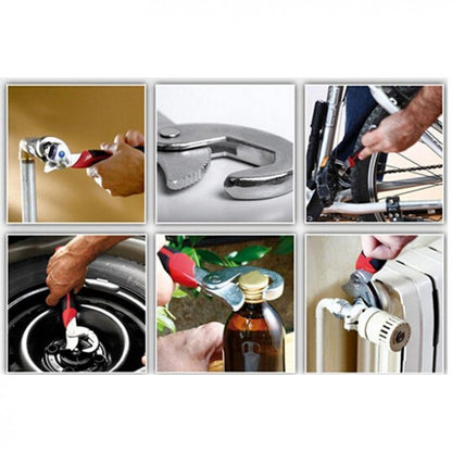 Essential 10pc Adjustable Tool Wrench Set