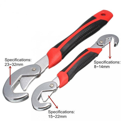 Essential 10pc Adjustable Tool Wrench Set