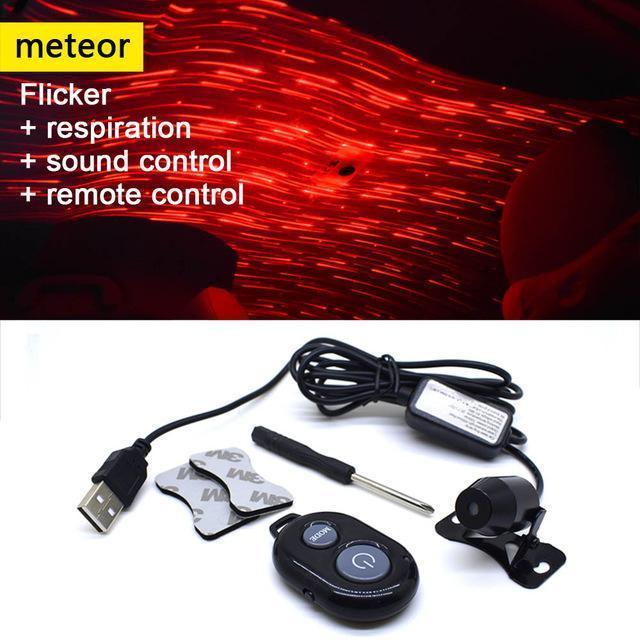 Colorful Night Sky Car Lamp
