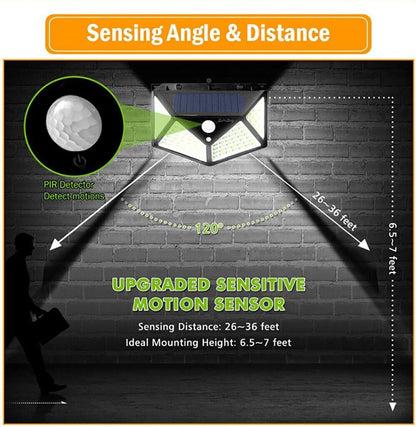 Outdoor Solar Powered Motion Lamp