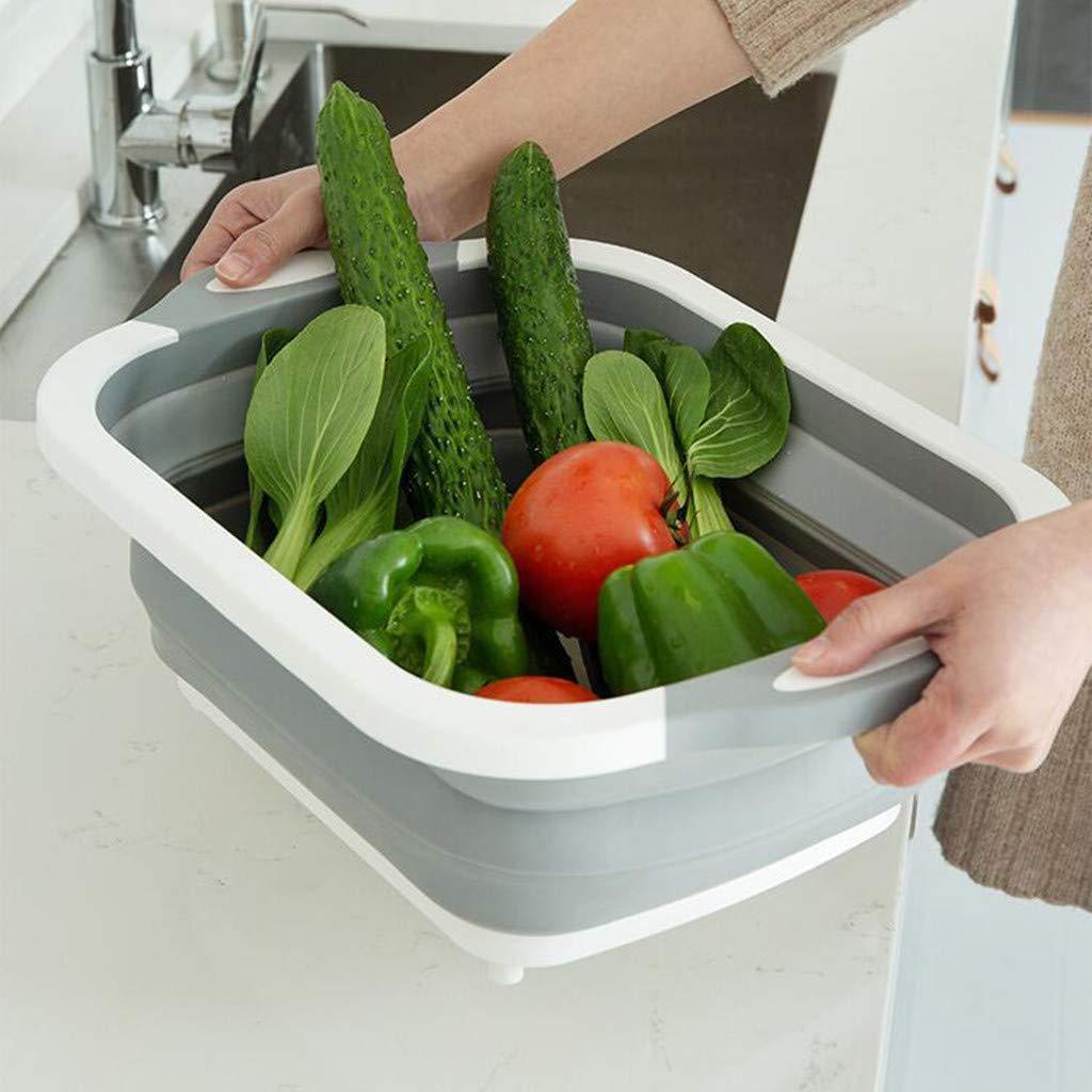 Practical Kitchen Cutting Board Basket