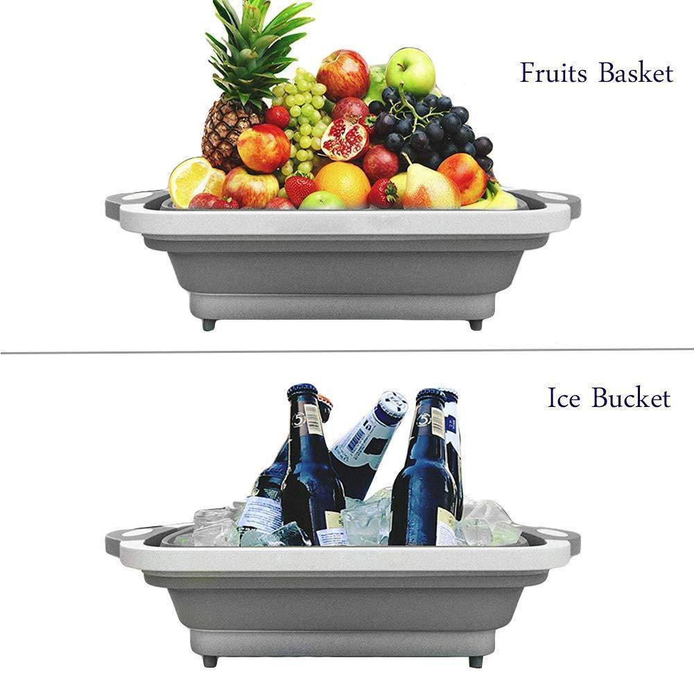 Practical Kitchen Cutting Board Basket