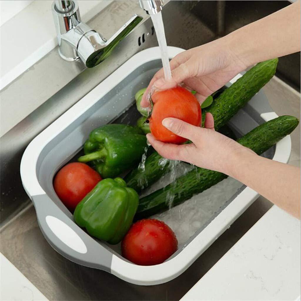 Practical Kitchen Cutting Board Basket