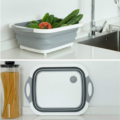 Practical Kitchen Cutting Board Basket