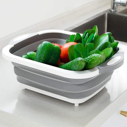 Practical Kitchen Cutting Board Basket