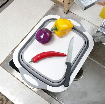 Practical Kitchen Cutting Board Basket