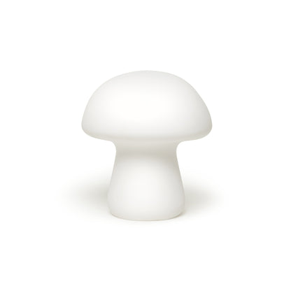 Classic White Ceramic Mushroom Table Lamp